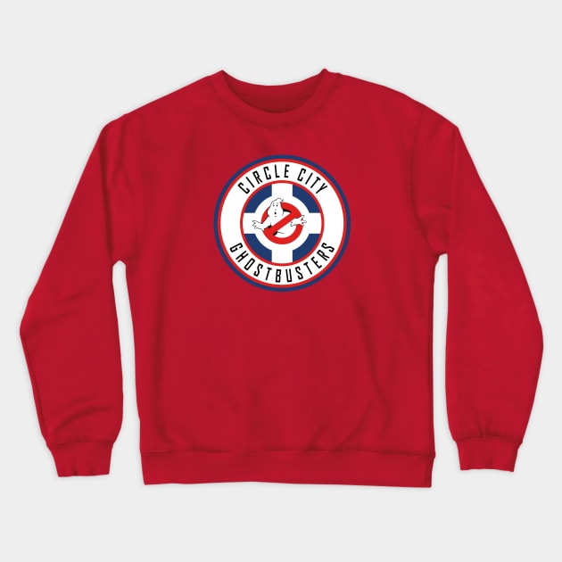 Circle City Ghostbusters Primary Logo Crewneck Sweatshirt by Circle City Ghostbusters